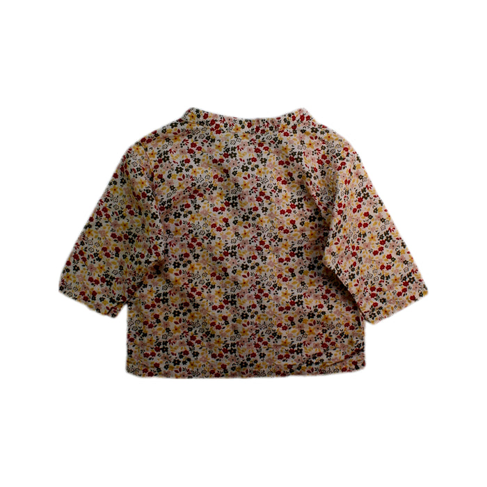 A Multicolour Long Sleeve Shirts from Petit Bateau in size 6-12M for girl. (Back View)