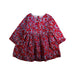 A Red Long Sleeve Dresses from Jacadi in size 6-12M for girl. (Front View)