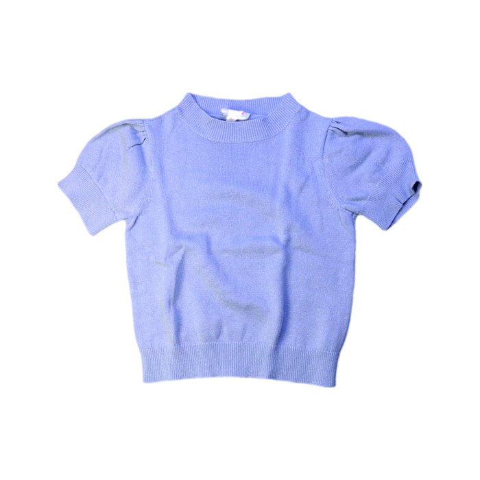 A Blue Short Sleeve Tops from Seed in size 2T for girl. (Front View)