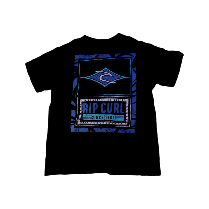 A Black Short Sleeve T Shirts from Rip Curl in size 8Y for boy. (Back View)