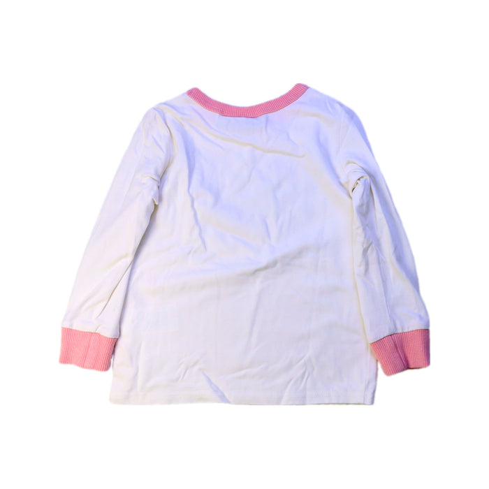 A White Long Sleeve T Shirts from Rock Your Kid in size 2T for girl. (Back View)