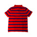 A Red Short Sleeve Polos from Tommy Hilfiger in size 8Y for boy. (Back View)
