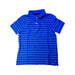 A Blue Short Sleeve Polos from Tommy Hilfiger in size 8Y for boy. (Front View)
