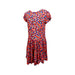 A Blue Short Sleeve Dresses from Mister Zimi in size Maternity-S for maternity. (Front View)