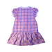 A Pink Short Sleeve Dresses from Chickeeduck in size 2T for girl. (Back View)