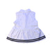 A White Sleeveless Dresses from Ralph Lauren in size 6-12M for girl. (Back View)