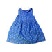 A Blue Sleeveless Dresses from Chickeeduck in size 18-24M for girl. (Front View)