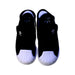 A Black Sandals from Adidas in size 5T for girl. (Back View)