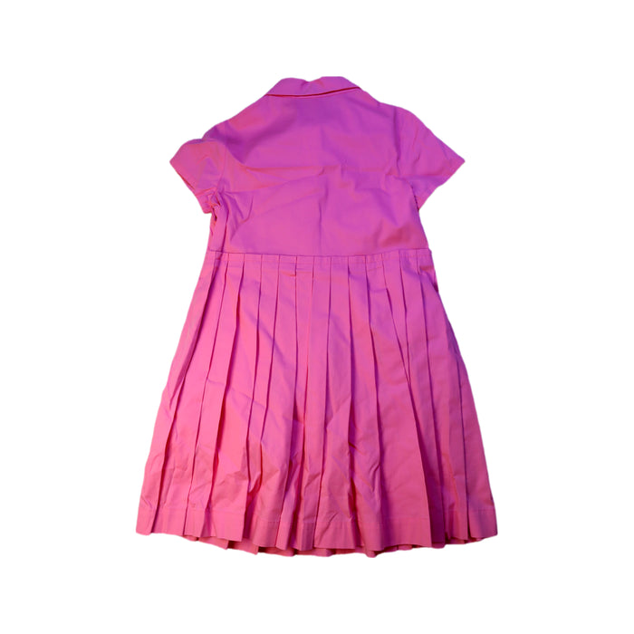 A Pink Short Sleeve Dresses from Gucci in size 6T for girl. (Back View)