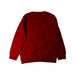 A Red Knit Sweaters from Burberry in size 6T for girl. (Back View)