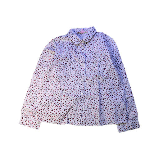 A White Long Sleeve Shirts from Bonpoint in size 6T for girl. (Front View)