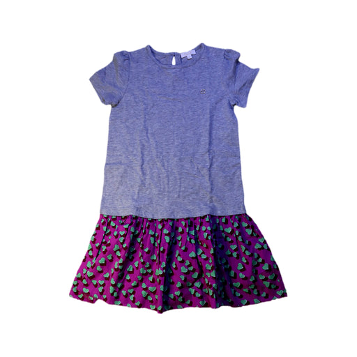 A Purple Short Sleeve Dresses from Gucci in size 6T for girl. (Front View)