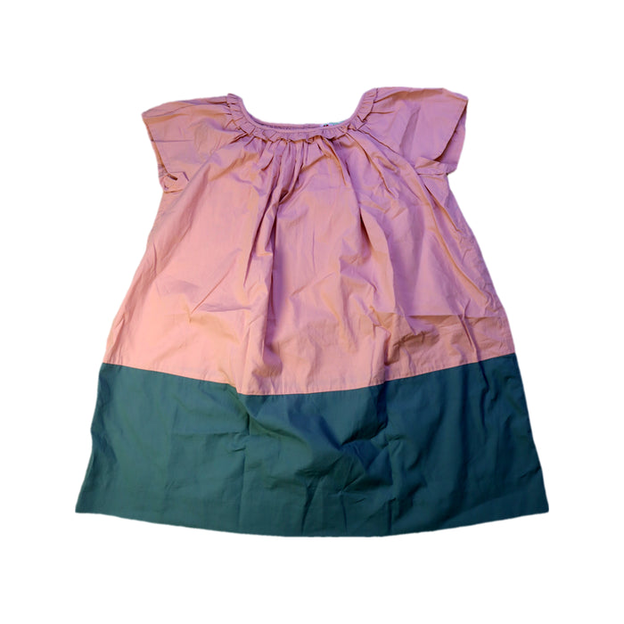 A Pink Short Sleeve Dresses from Bonpoint in size 8Y for girl. (Front View)