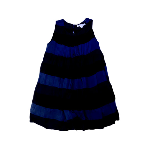 A Black Sleeveless Dresses from Burberry in size 6T for girl. (Front View)