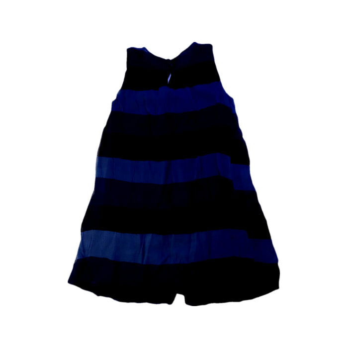 A Black Sleeveless Dresses from Burberry in size 6T for girl. (Back View)