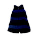 A Black Sleeveless Dresses from Burberry in size 6T for girl. (Back View)
