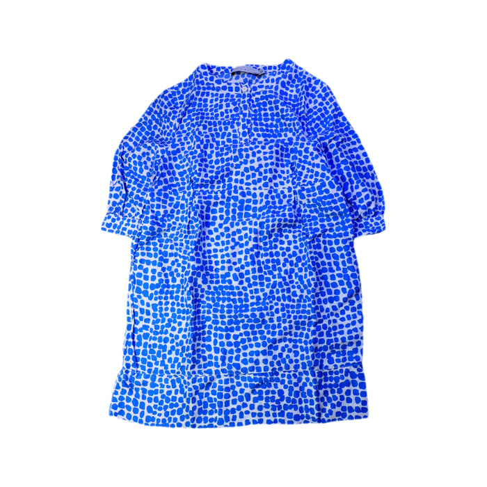 A Blue Long Sleeve Dresses from Stella McCartney in size 6T for girl. (Front View)