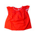 A Red Short Sleeve Tops from Bonpoint in size 6T for girl. (Front View)