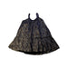 A Black Sleeveless Dresses from Bonpoint in size 6T for girl. (Back View)