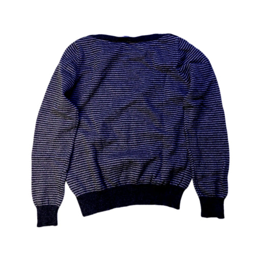 A Navy Knit Sweaters from Jacadi in size 6T for girl. (Back View)