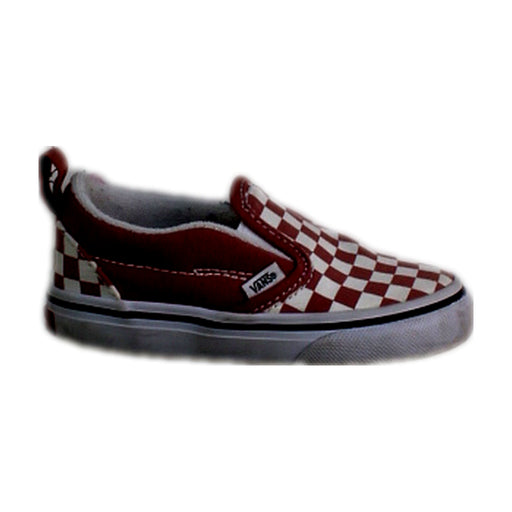 A Red Sneakers from Vans in size 18-24M for neutral. (Front View)