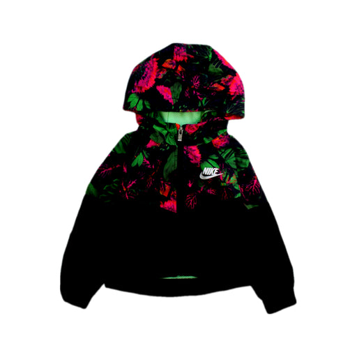 A Black Lightweight Jackets from Nike in size 2T for girl. (Front View)