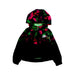 A Black Lightweight Jackets from Nike in size 2T for girl. (Front View)