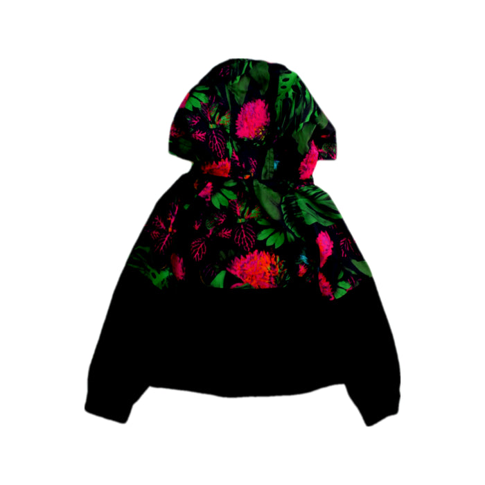 A Black Lightweight Jackets from Nike in size 2T for girl. (Back View)