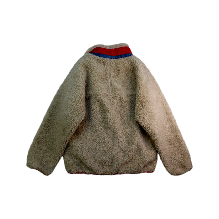A Beige Puffer/Quilted Jackets from Patagonia in size 5T for neutral. (Back View)