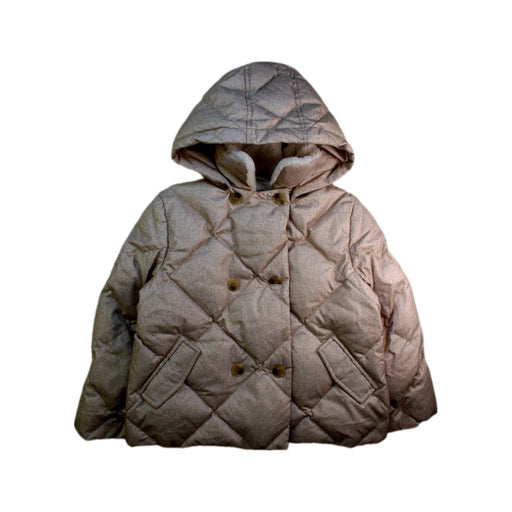 A Beige Puffer/Quilted Coats & Outerwear from Bonpoint in size 8Y for girl. (Front View)