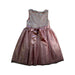 A Pink Sleeveless Dresses from My Princess Wear in size 6T for girl. (Back View)