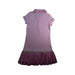 A Pink Short Sleeve Dresses from Polo Ralph Lauren in size 7Y for girl. (Back View)