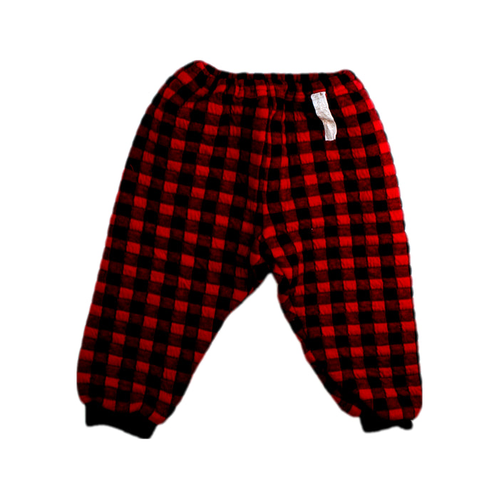 A Red Casual Pants from Organic Mom in size 2T for neutral. (Back View)