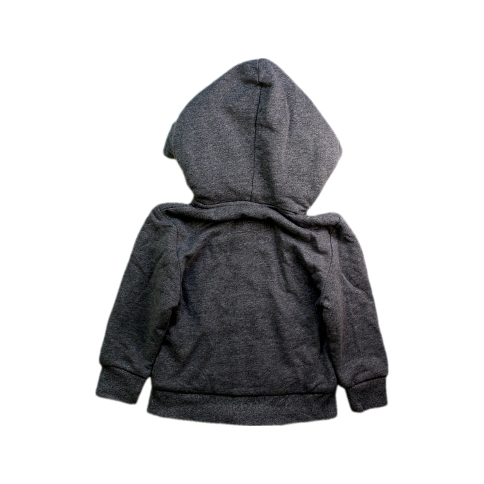 A Grey Zippered Sweatshirts from Cubcoats in size 2T for neutral. (Back View)