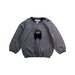 A Grey Buttoned Sweatshirts from The Little White Company in size 6-12M for boy. (Front View)