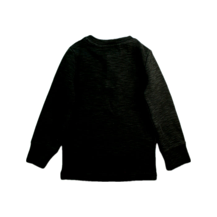 A Black Long Sleeve Shirts from Country Road in size 3T for boy. (Back View)