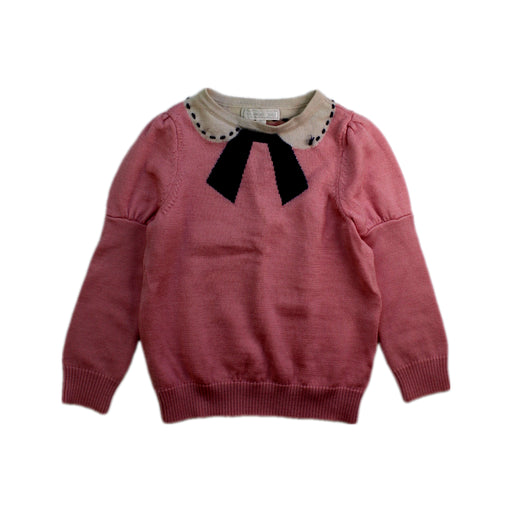 A Pink Long Sleeve Tops from Nicholas & Bears in size 3T for girl. (Front View)
