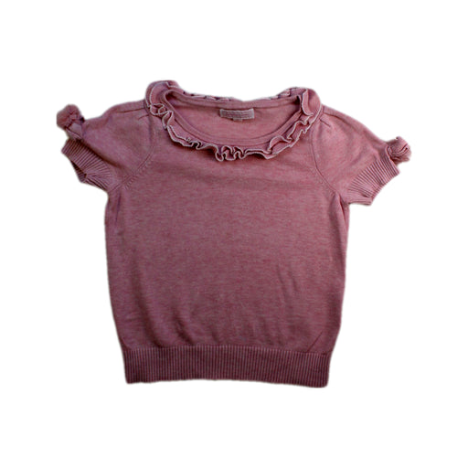 A Pink Short Sleeve Tops from Nicholas & Bears in size 3T for girl. (Front View)