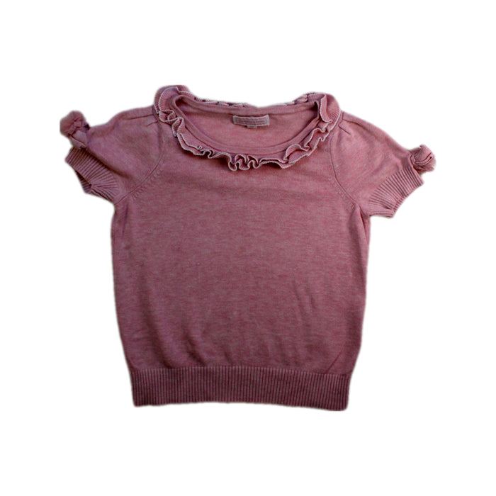 A Pink Short Sleeve Tops from Nicholas & Bears in size 3T for girl. (Front View)
