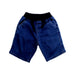 A Blue Shorts from Petit Bateau in size 4T for boy. (Front View)