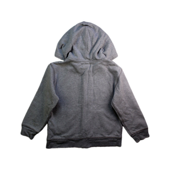 A Grey Zippered Sweatshirts from Polo Ralph Lauren in size 5T for neutral. (Back View)