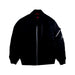 A Black Puffer/Quilted Jackets from Air Jordan in size 5T for boy. (Front View)