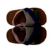 A Blue Sandals from Liewood in size 3T for girl. (Back View)