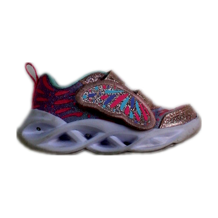 A Multicolour Sneakers from Skechers in size 12-18M for girl. (Front View)