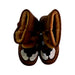 A Brown Winter Boots from EMU Australia in size 6T for boy. (Back View)