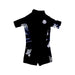 A Black Rash Guards from Rip Curl in size 8Y for girl. (Front View)