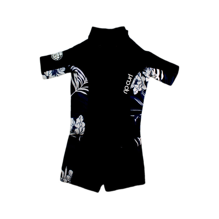 A Black Rash Guards from Rip Curl in size 8Y for girl. (Back View)