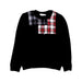 A Black Crewneck Sweatshirts from Bonpoint in size 12Y for boy. (Front View)