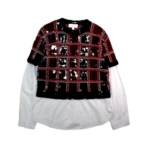 A Red Short Sleeve Tops from Bora Aksu in size 10Y for girl. (Front View)