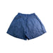 A Blue Shorts from Monnalisa in size 12Y for girl. (Back View)